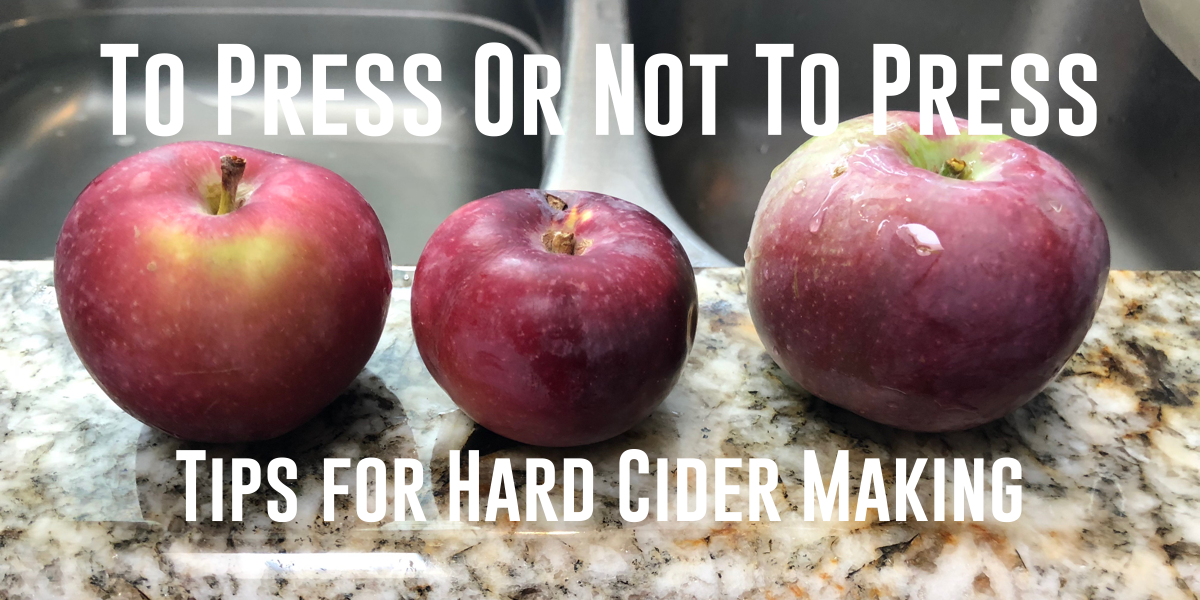 Hard Cider Tip #1: To Press or Not To&nbsp;Press