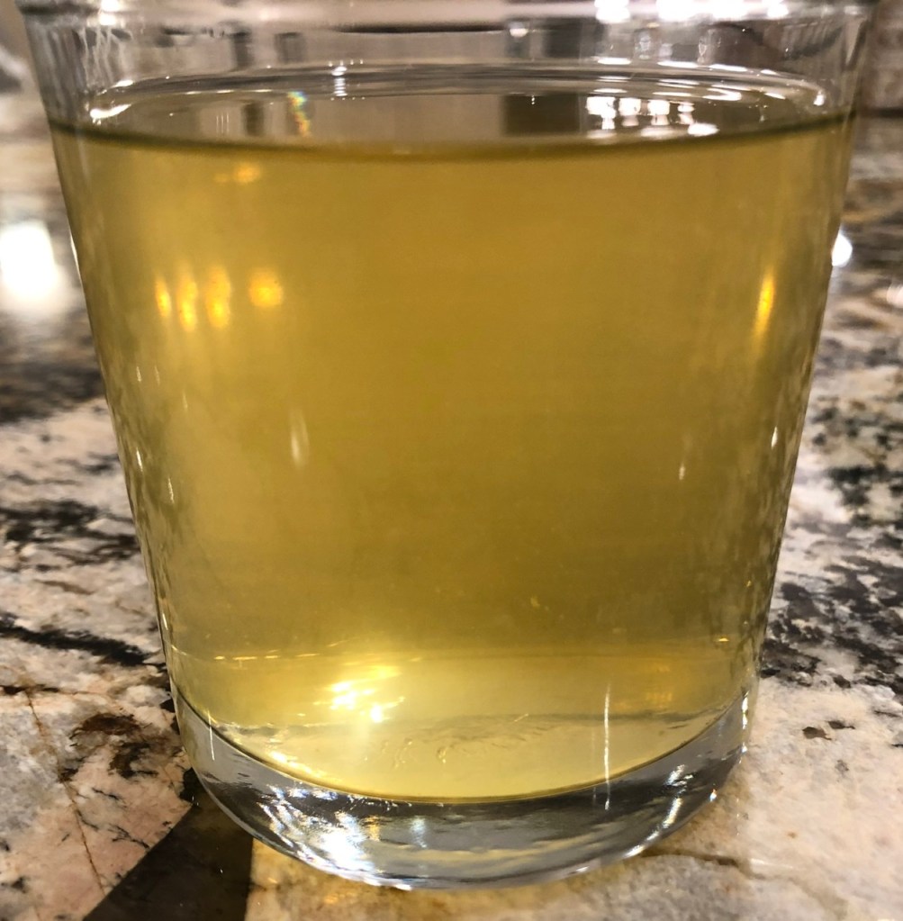Hard Cider Sample: Semi-cloudy