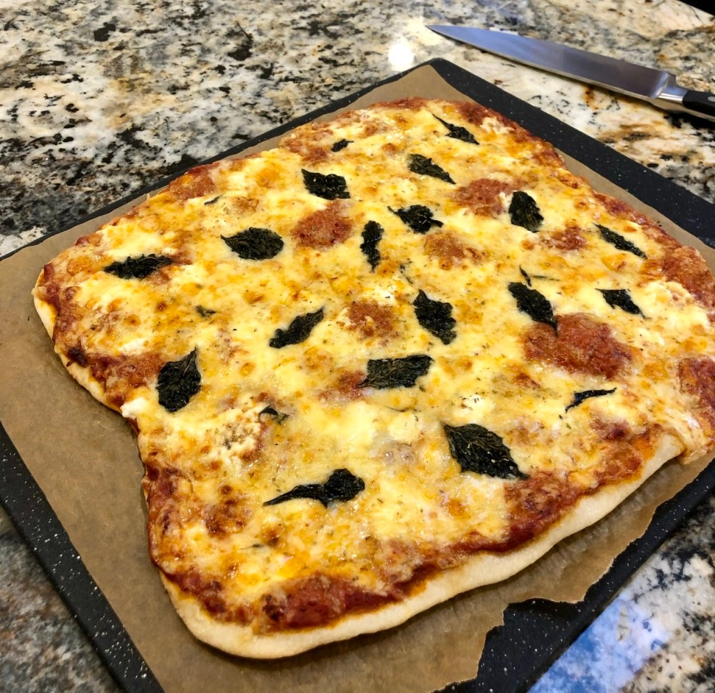 Social Distancing Quattro Fomaggi Pizza