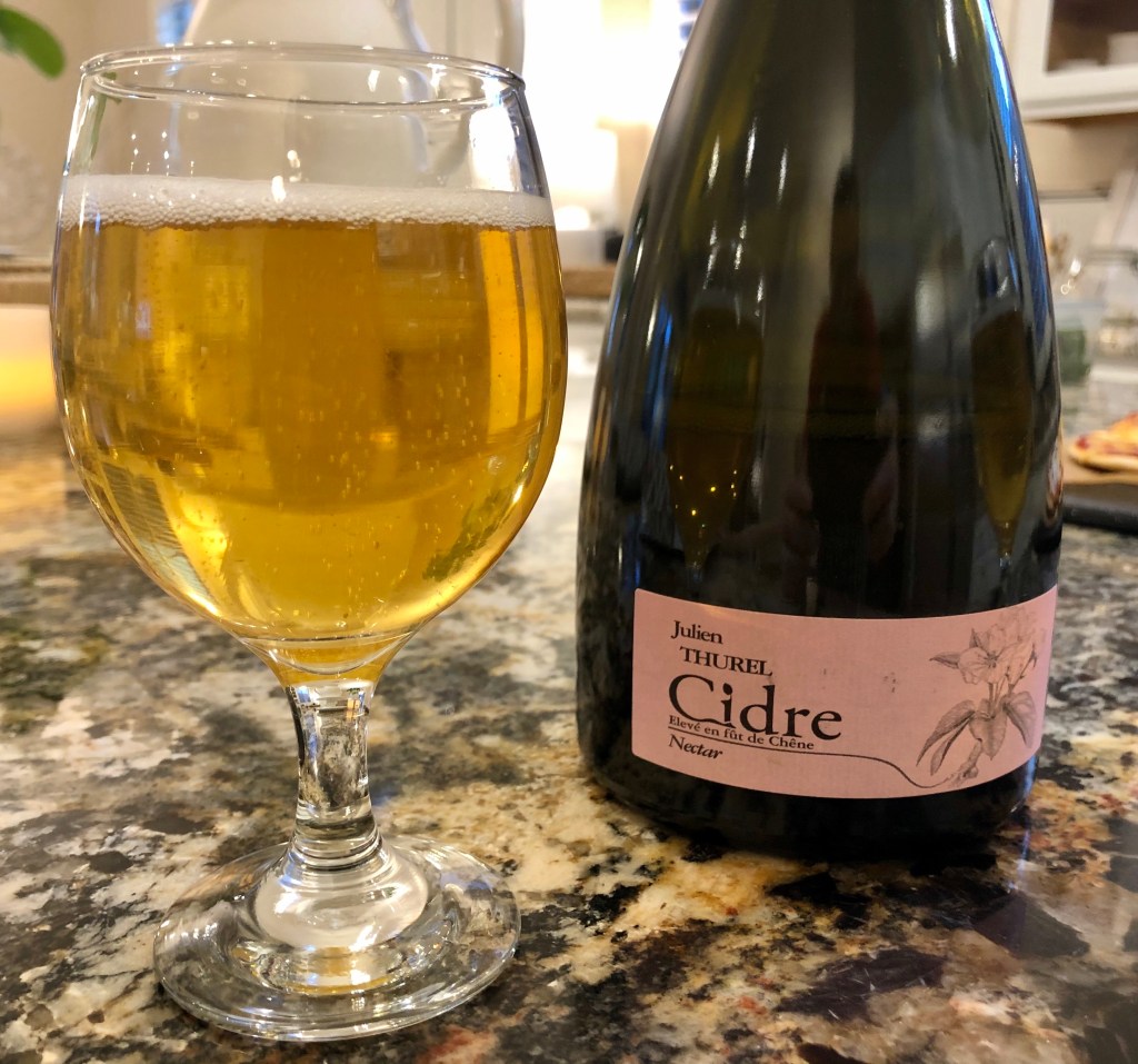 Julien Thurel Cidre Cuvée Nectar-2016: Bubbling and Complex