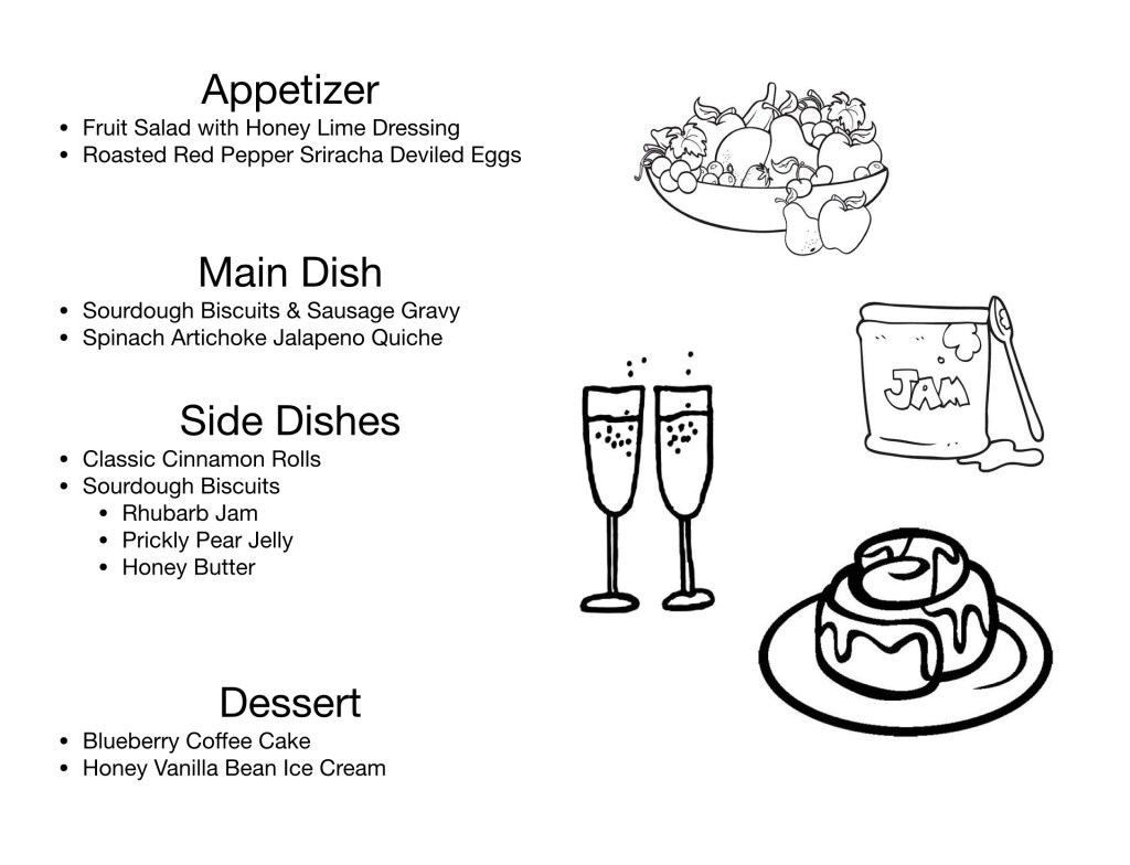 Breakfast Party Food Menu