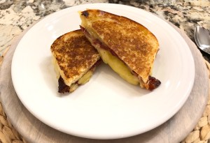 Jalapeño Candied Bacon Grilled Cheese