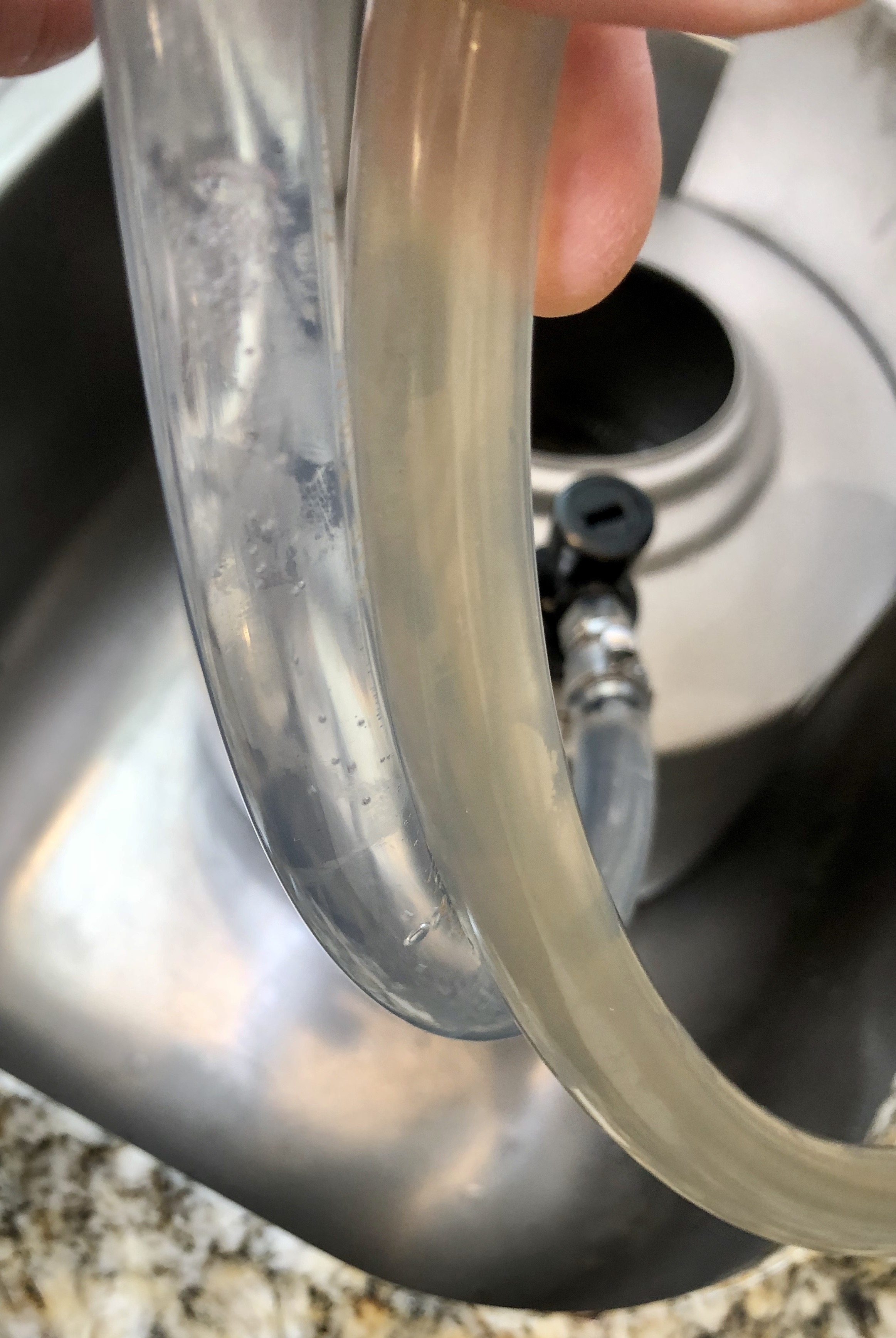 Newtown Pippin Hard Cider: Pre and Post Filtering