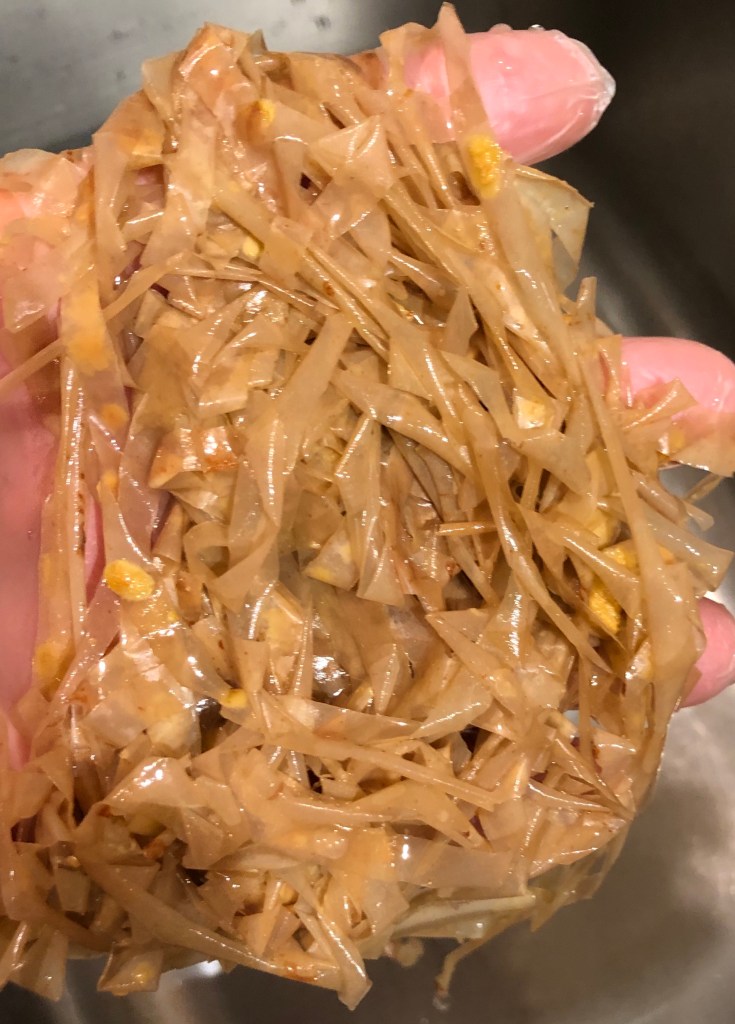 Post-Ferment Arkansas Black Peels