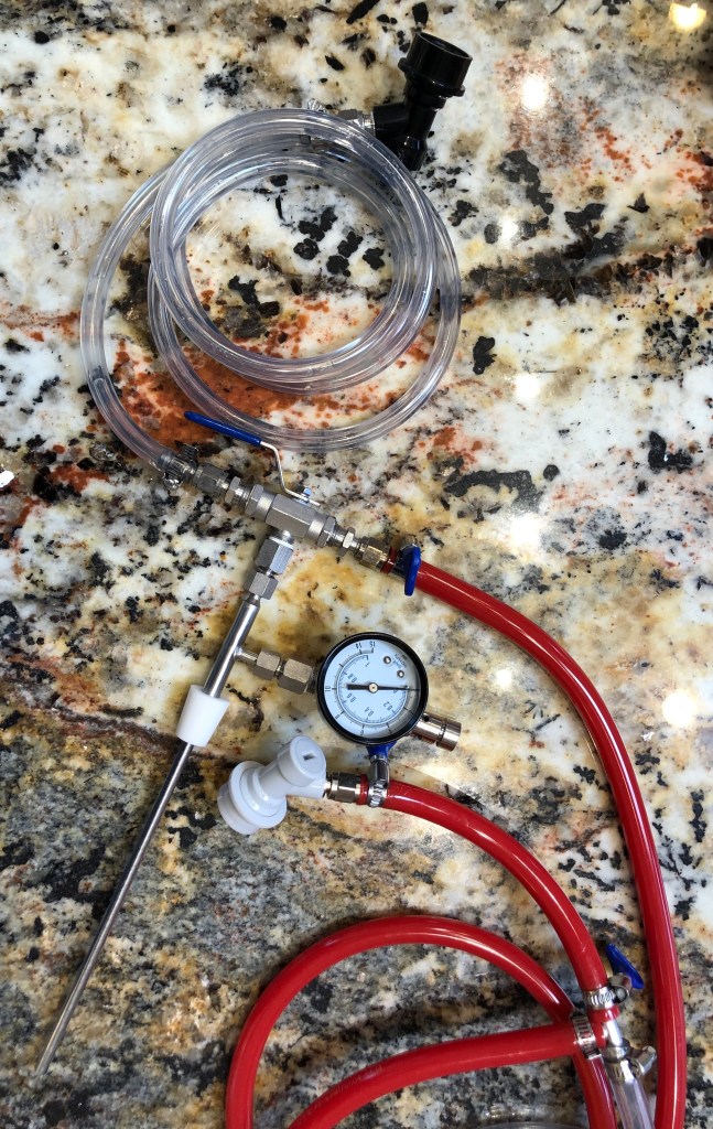 Counter Pressure Bottle Filler system