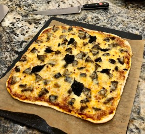 Roasted Eggplant and Red Sauce