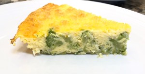 Broccoli Cheddar Quiche: Pairs well with Strawberry Blush Hard Cider