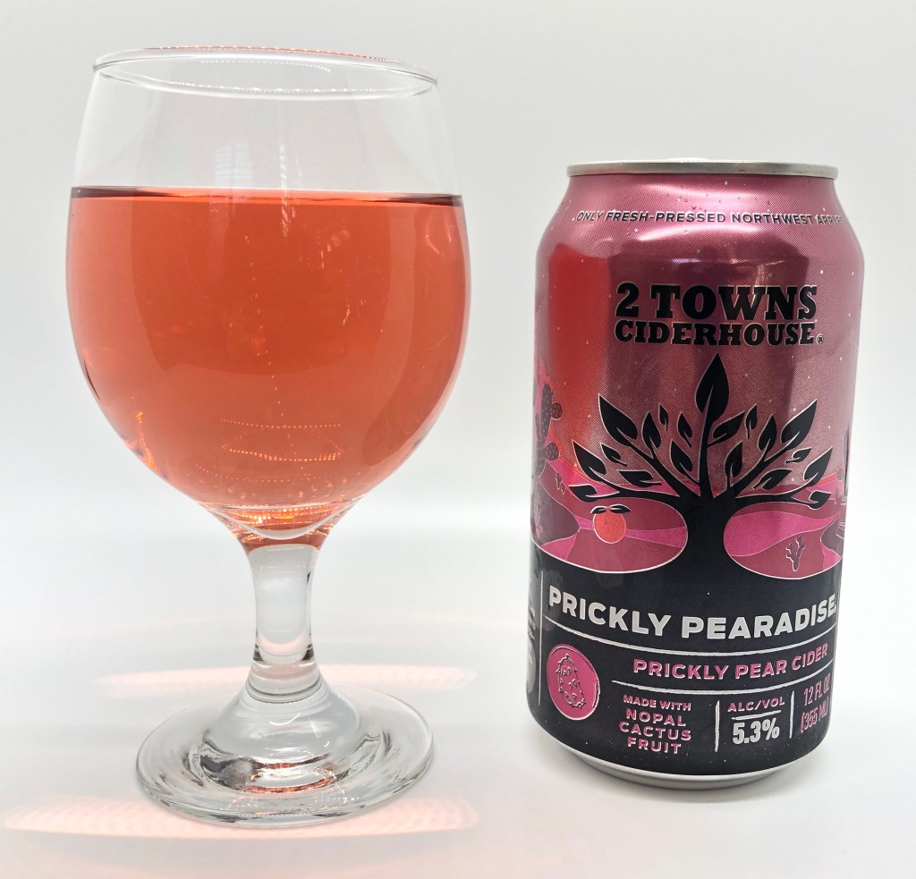 Prickly Pearadise Perry by 2 Towns Ciderhouse