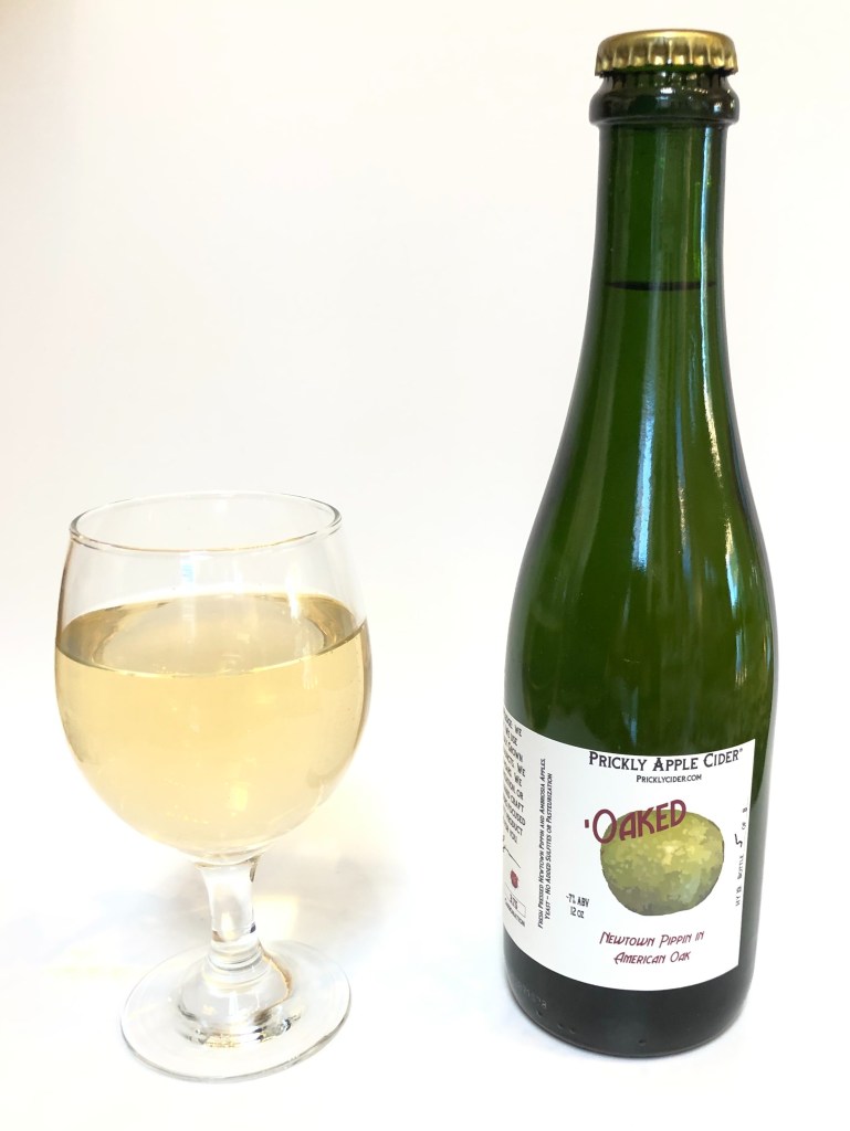 ‘Oaked Hard Cider: Newtown Pippin & American Oak