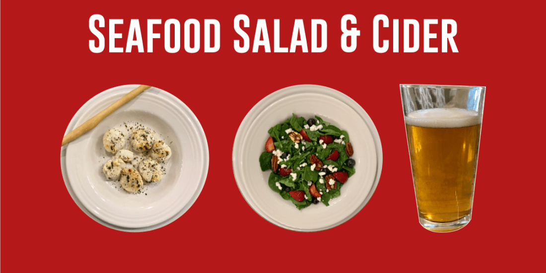 Seafood Salad Cider