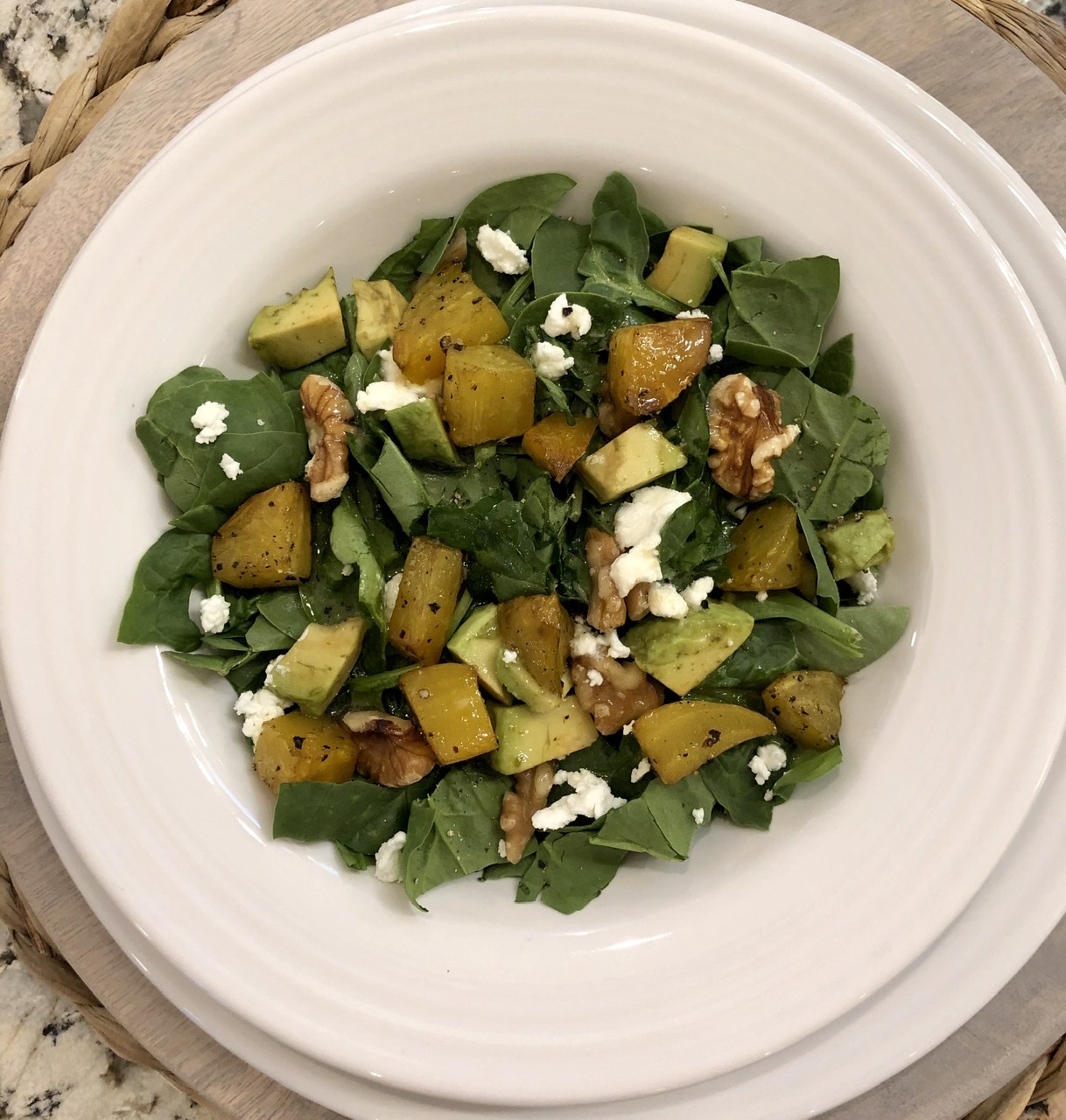 Roasted Beet and Walnut Salad