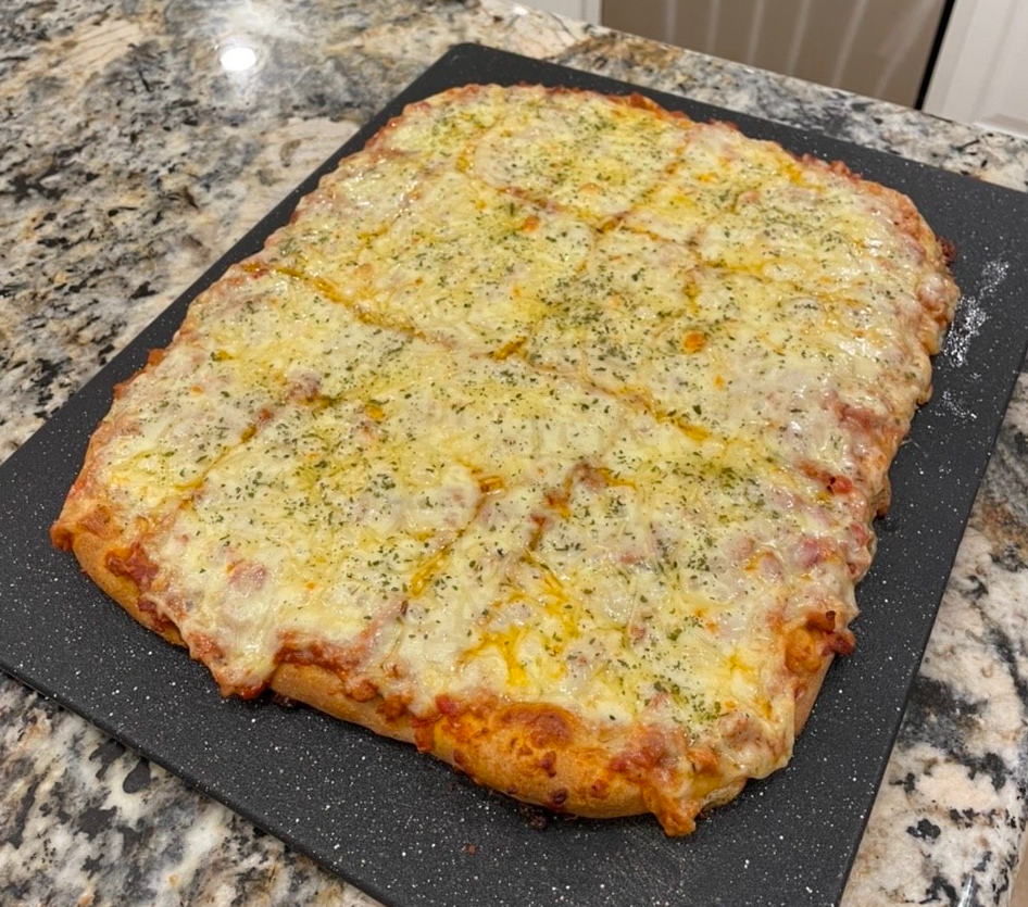 Sloppy Tony Pizza: Sloppy Joes on a Parmesan Crumpet Crust