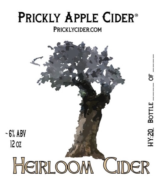 Heirloom Cider Label