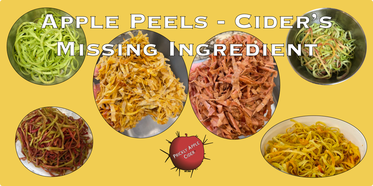 Apple Peels: Cider’s Missing Ingredient