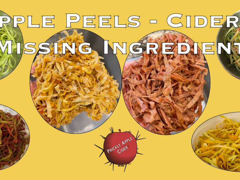 Apple Peels: The Missing Ingredient of Hard&nbsp;Cider