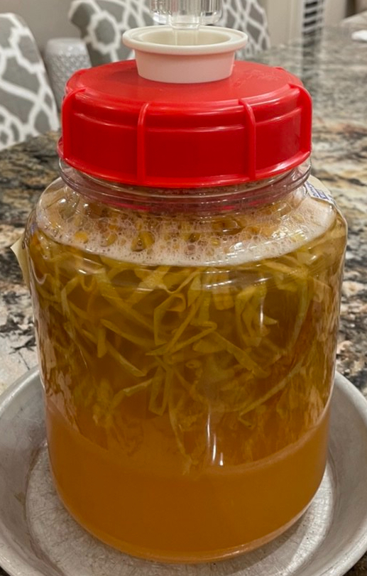 Post-Fermentation Orange Hard Cider