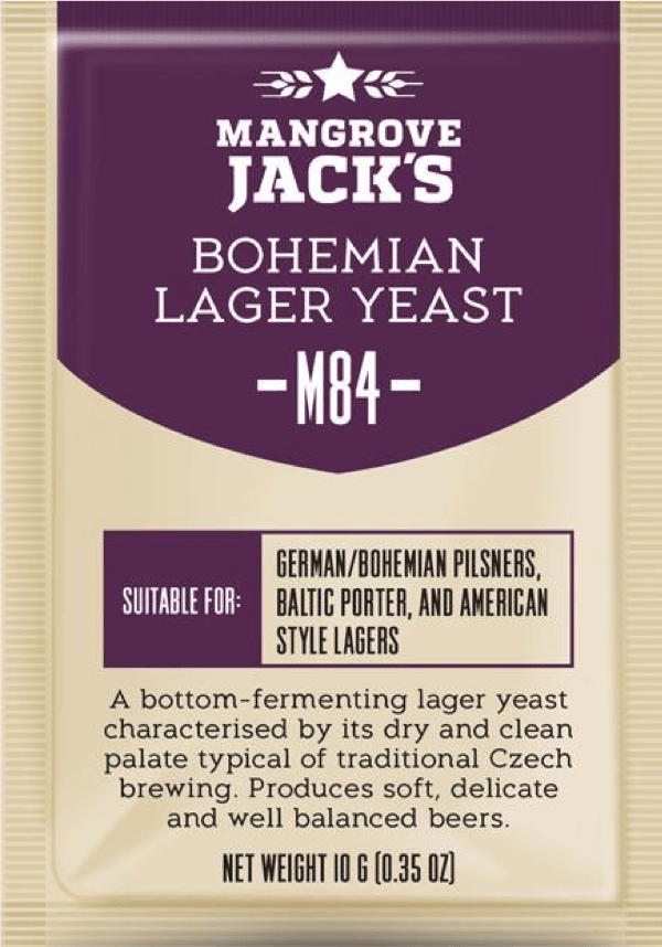 Mangrove Jack’s Bohemian Lager Yeast - M84
