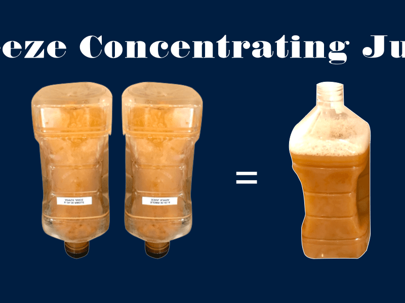 Freeze Concentrating Apple&nbsp;Juice