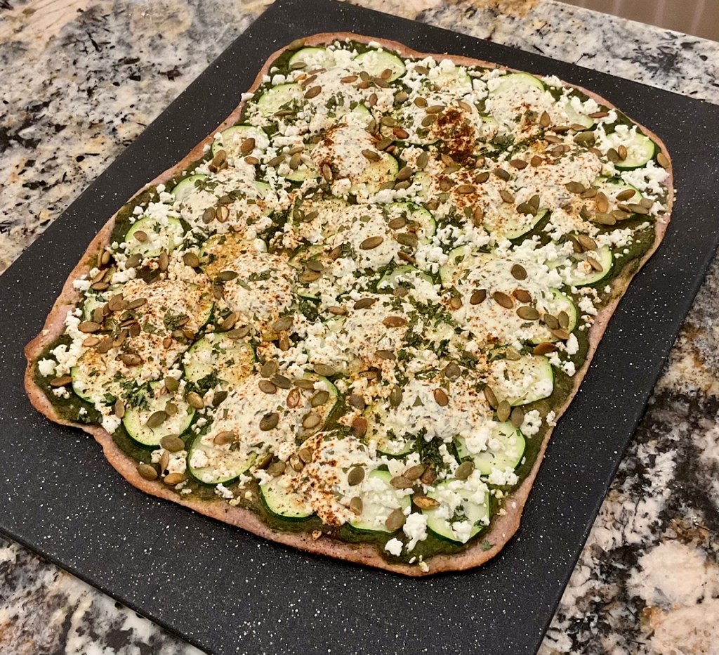 Poblano Lime Creme Pizza