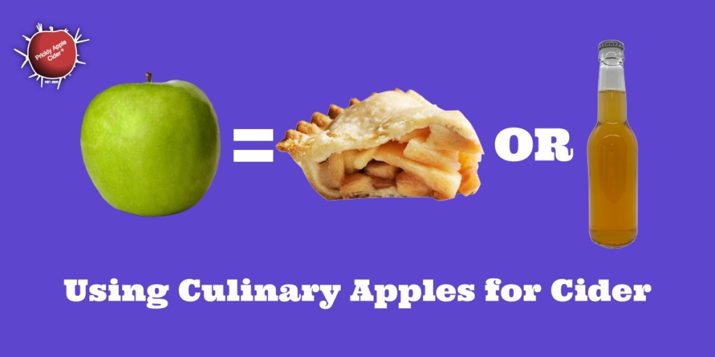 Cider Question:  Can I use culinary and eating apples to make&nbsp;cider?
