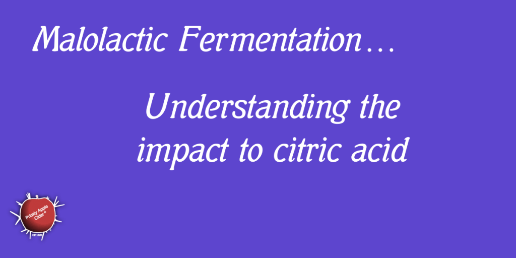 Malolactic Fermentation and Citric&nbsp;Acid
