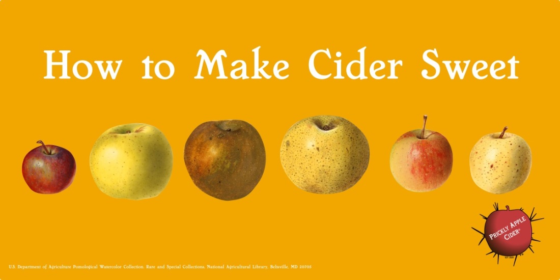 How to make cider sweet