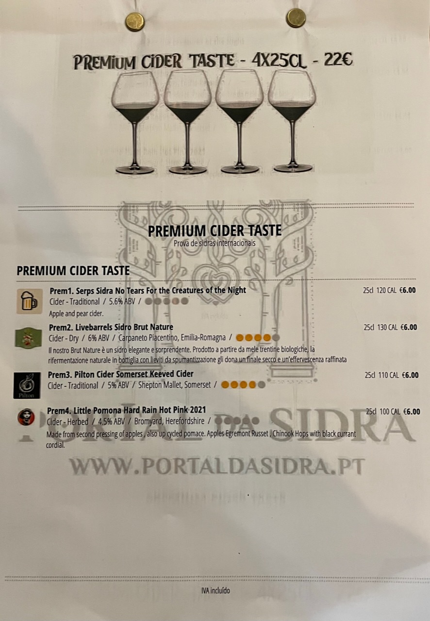 Celta Endovélico: Premium Cider Sampler