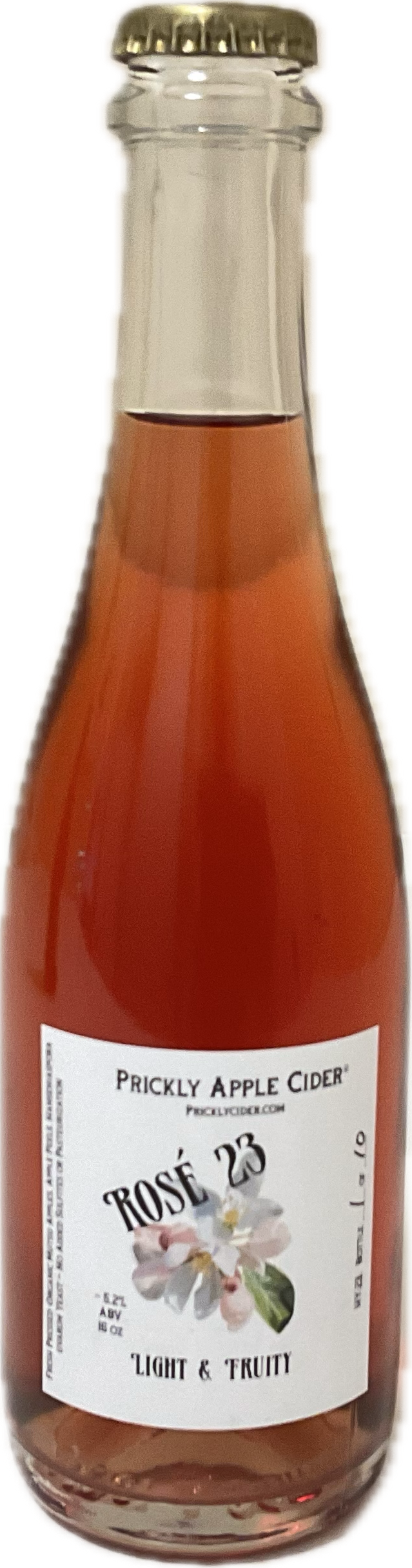 Rosé Cider Bottle